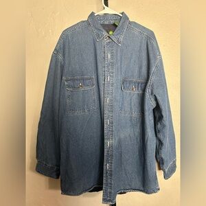 Men’s John Deere denim jacket XL